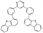 4,6-Bis-(3-dibenzothiophen-4-yl-phenyl)-pyrimidine